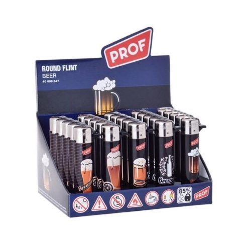 Prof Beer round flint