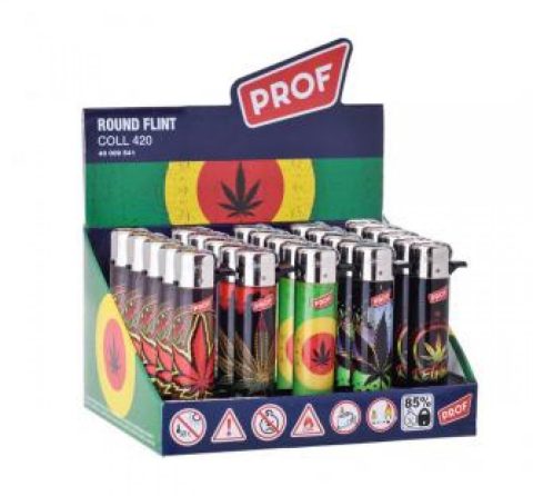 Prof Leaves round flint