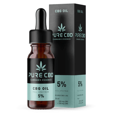 Pure CBD - CBG Oil 5% CBG - 2.5% CBD